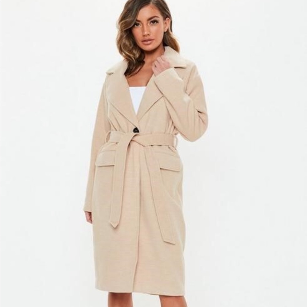 Belted long line coat - new with tags!!!!